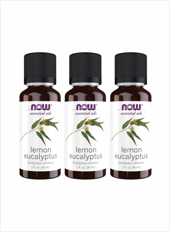 

NOW Lemon & Eucalyptus Essential Oil Blend Invigorating Aroma, 30ml Pack of 3