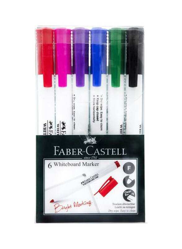 

Generic 6-Piece Whiteboard Marker Set Multicolour