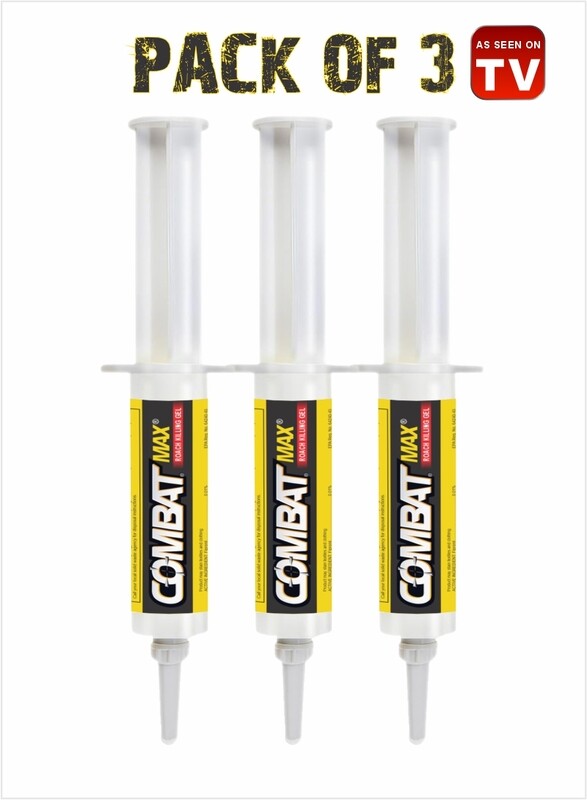 

As Seen On TV Combat Max Roach Gel Powerful Cockroach Control 10g Pack Of 3