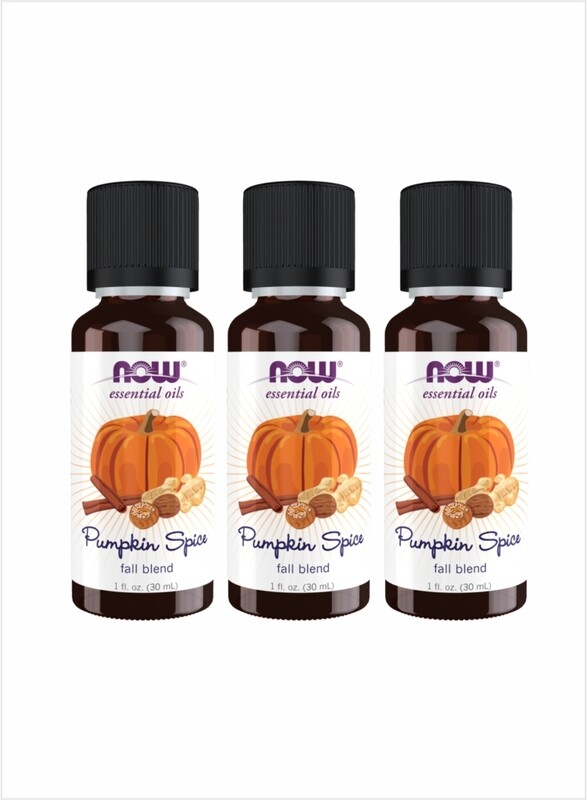 

Now Essential Oils Pumpkin Spice Fall Blend 30ml Pack of 3