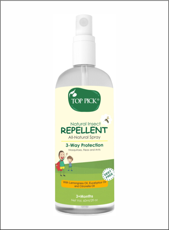 

AS SEEN ON TV Triple Protection Insect Repellent - Lemongrass, Eucalyptus - Citronella For 3+ months