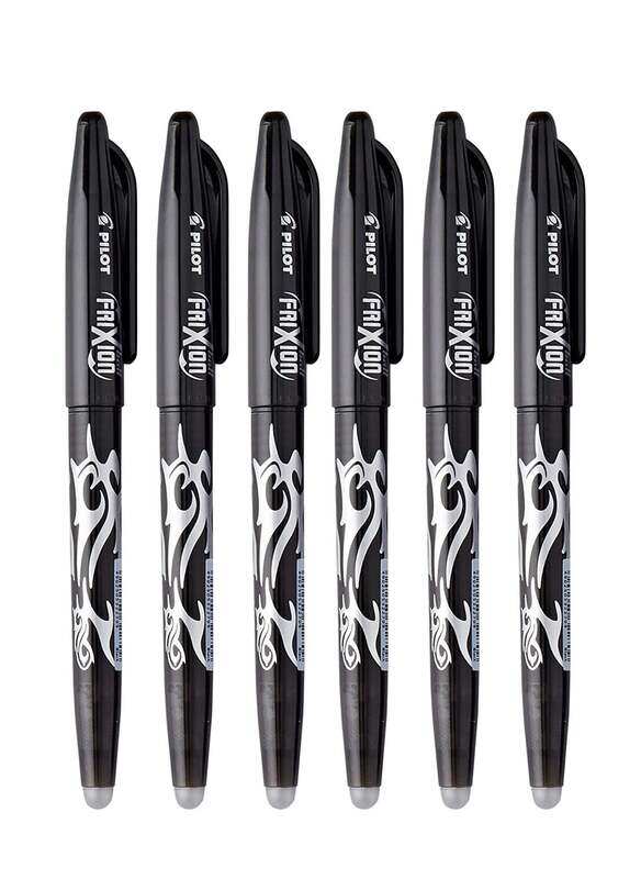 

Generic 6-Piece Frixion Erasable Ball Pen 0.7mm Tip Black Ink