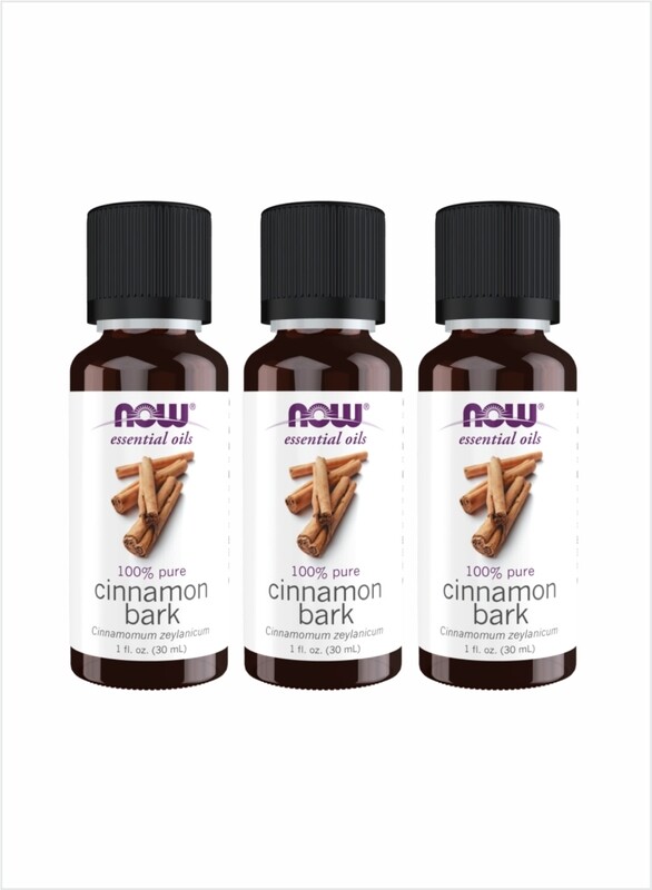 

NOW Cinnamon Bark Essential Oil Aromatic Spice Blend, 30ml Pack of 3