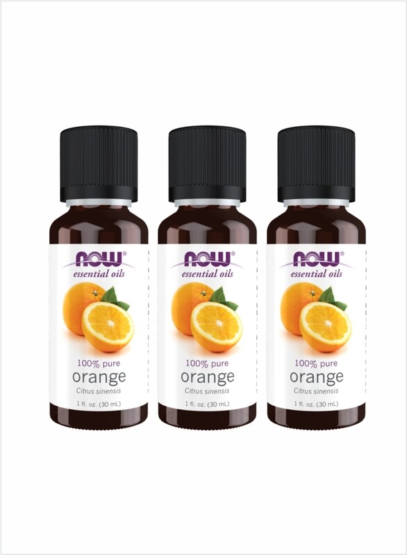 

NOW Essential Oils 100% Pure Orange Oil Fresh & Citrusy, 30ml Pack of 3