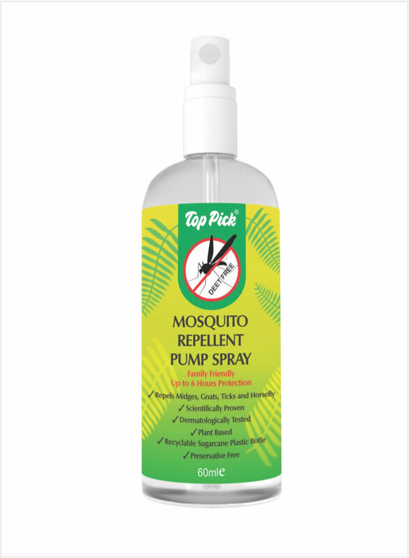 

AS SEEN ON TV Long-Lasting Protection - The Best Family-Friendly Mosquito Repellent Pump Spray