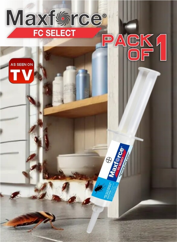 

As Seen On TV FC Select Professional Roach Bait Powerful Injection Solution 10g
