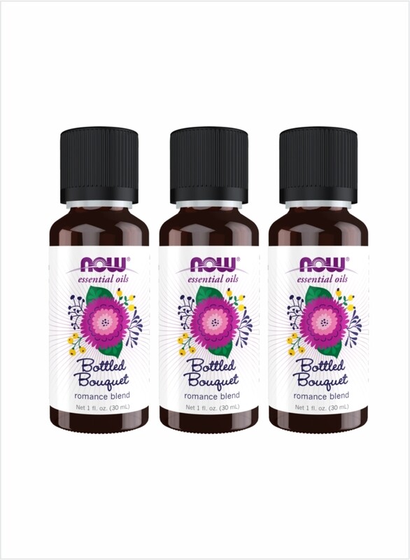 

NOW Bottled Bouquet Essential Oil Floral Blend, 30ml Pack of 3