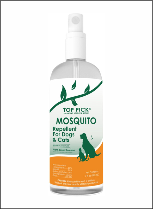 

AS SEEN ON TV Natural Defense - Top Pick Plant-Based Mosquito Repellents for Dogs and Cats