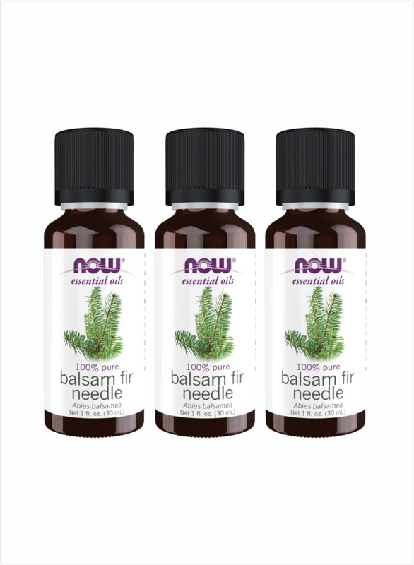 

NOW Balsam Fir Needle Essential Oil Woodsy & SteamDistilled, 30ml Pack of 3