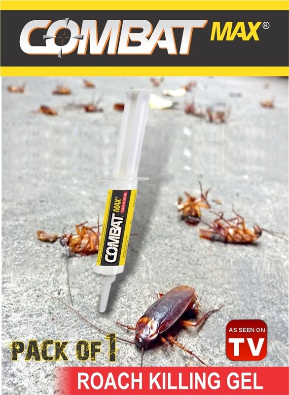 

As Seen On TV Combat Max Gel 10g Targeted Roach Killing Solution