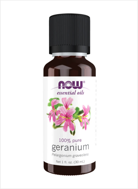 

NOW Geranium Essential Oil 100% Pure Fresh Blend, 1 fl oz