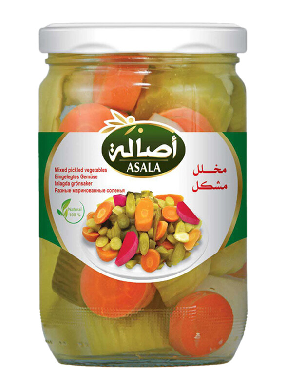 

Asala Mixed Pickled Vegetables, 400g