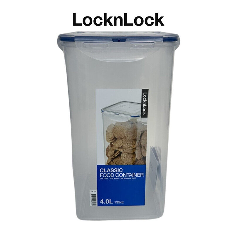 

Lock & Lock LocknLock Tall Food Container 4-liter - Airtight and BPA-Free
