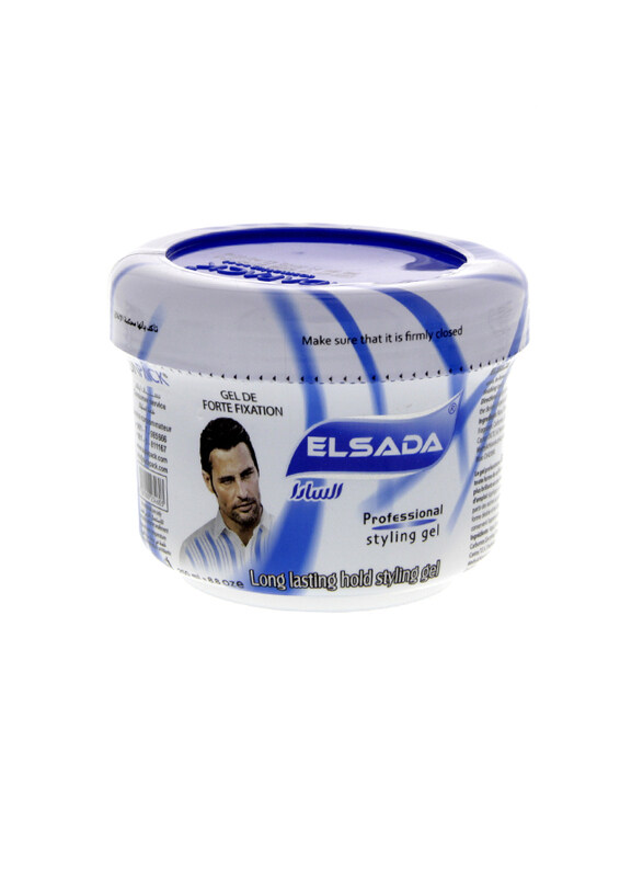 

El Sada Professional Styling Gel for All Hair Types, Blue, 250ml