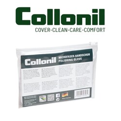 Collonil Microclean Glove - Dual-Sided Microfiber Glove for Leather & Synthetic Shoe Care