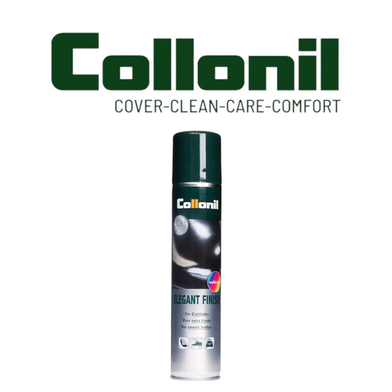 

Collonil Elegant Finish Black 200ml - Instant Self-Shining Spray for Smooth Leather & Synthetics