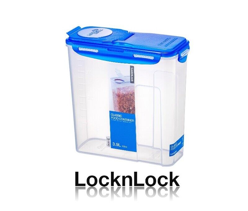 

Lock & Lock LocknLock Cereal Dispenser 3.9L - Airtight, BPA-Free Container with Patented Locking System for Fresh Food Storage