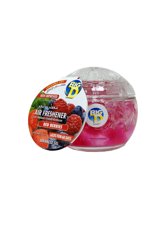 

Big D Advanced Gel Red Berries Room Freshener, 130g