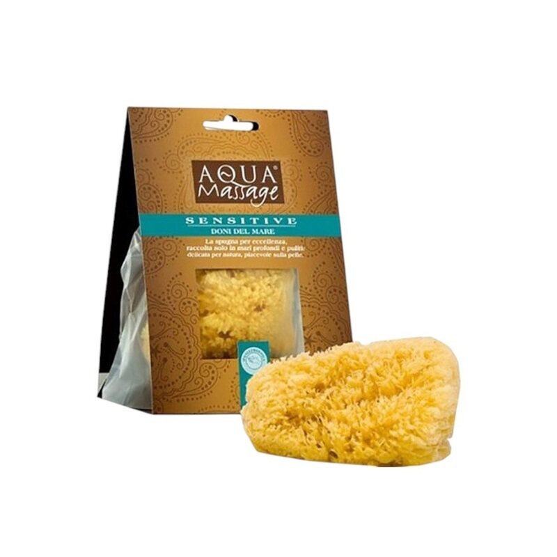 

Aqua Massage Sensitive Doni Del Mare - Natural Bath Sponge for All Ages & Sensitive Skin