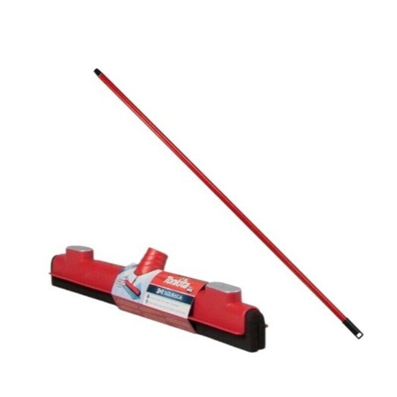 

Tonkita 2in1 Squeege Floor Wiper with 120cm Stick - Effortless Cleaning Precision with Superior Grip and Efficiency