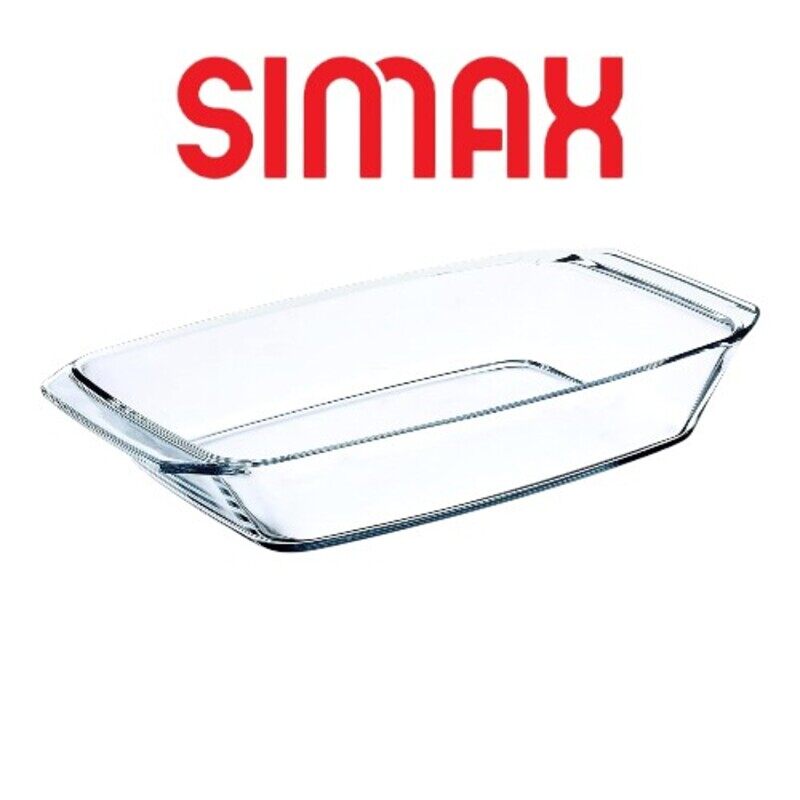 

Simax Rectangular Roaster 1.5L - Heat-Resistant Glass, Oven & Microwave Safe