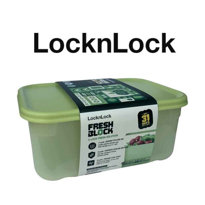 

LocknLock Fresh Block Rectangle Container 1.5L - 31-Day Freshness Solution