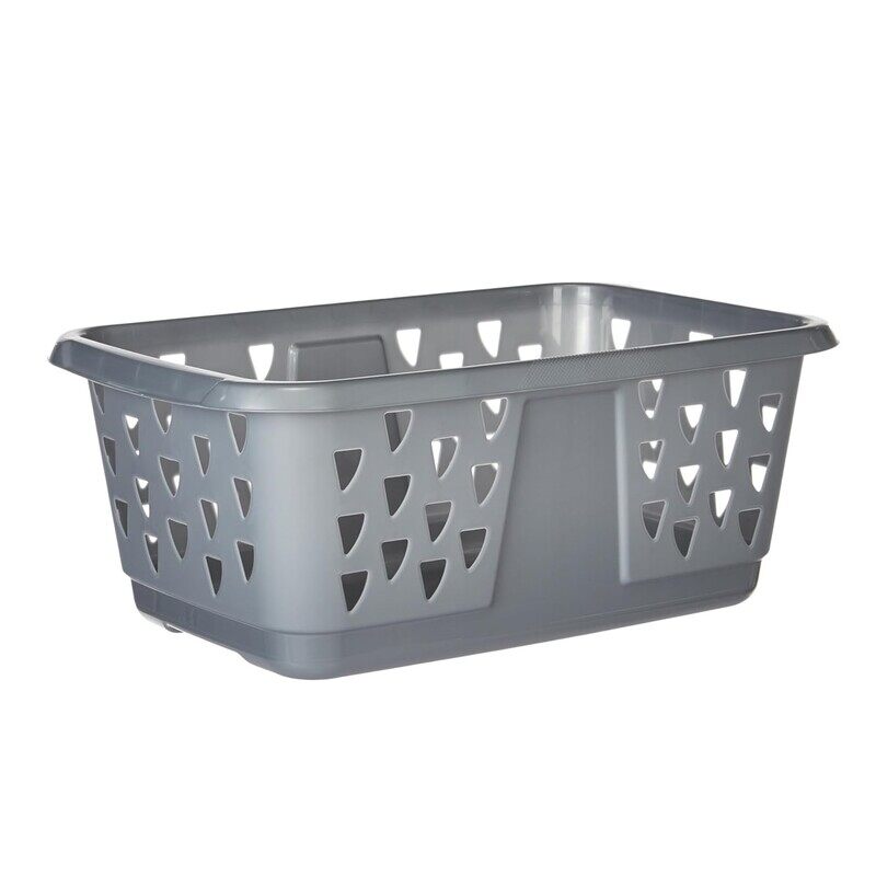 

Kis Keter Classic Laundry Basket Platinum 50L - Durable Plastic for Laundry and Cleaning Storage