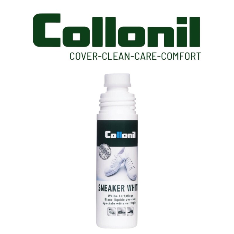 Collonil Sneaker White 100ml - Advanced Care for Brilliant White Leather Shoes