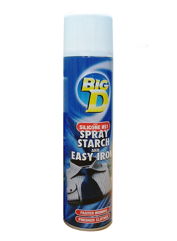 

Big D Silicone HS1 Spray Starch and Easy Iron, 300ml