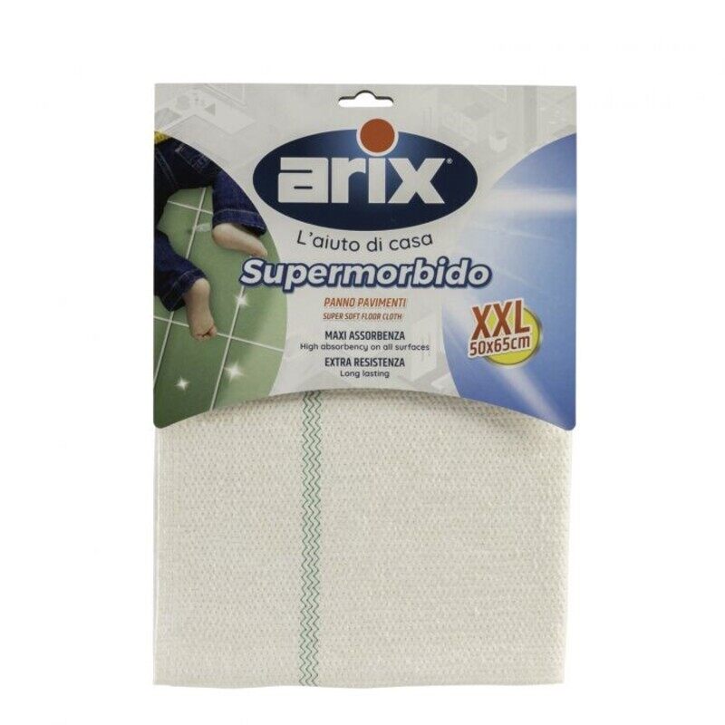 

Arix Soft Floor Cloth - High Absorbency, Durable, Lint-Free Cleaning for Delicate Surfaces