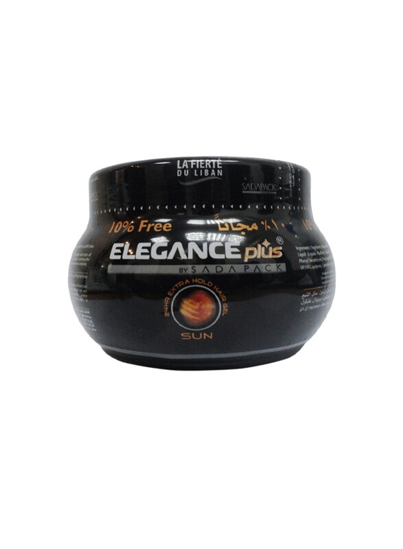 

Elegance Plus Sun 24 Hr Extra Hold Hair Gel for All Hair Types, 500ml