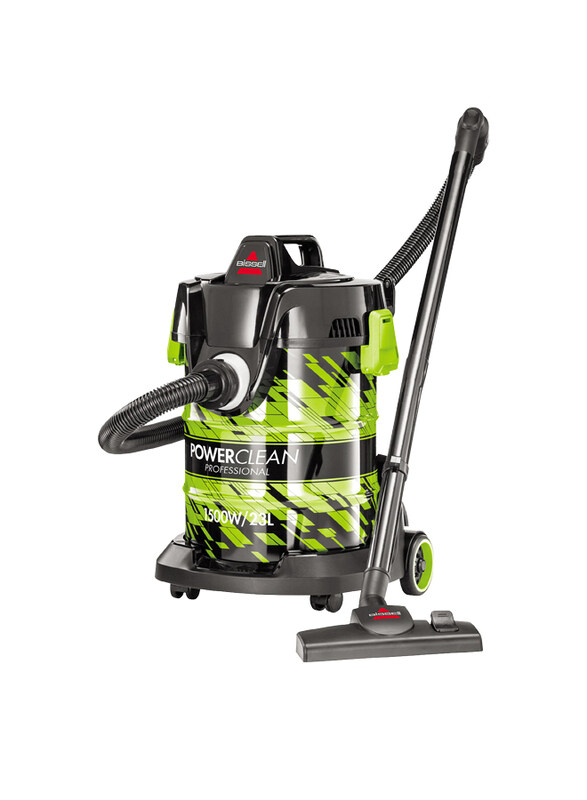 

Bissell Powerclean 21L Wet & Dry Drum Vacuum, 2026E, Green/Black