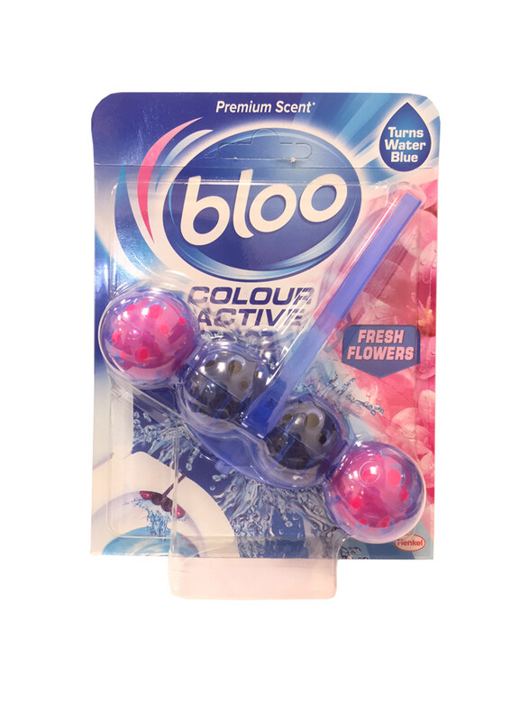 

Bloo Colour Active Fresh Flowers Toilet Rim, 50g