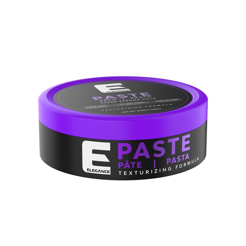 Elegance E Series Paste Wax 140ml - Strong Hold, Low Shine Matte Finish, Adds Thickness and Texture, Flake-Free Formula