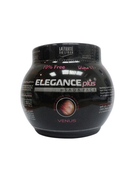 

Elegance Plus Venus 24 Hr Extra Hold Hair Gel for All Hair Types, 500ml