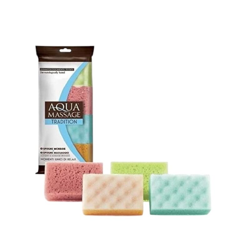 

Aqua Massage Tradition 2+2 Bath and Massage Sponge Set