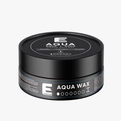 Elegance E Series Aqua Wax Strength 1 White, 140ml - Strong Hold, Flexible Styling, Residue-Free, No Stickiness