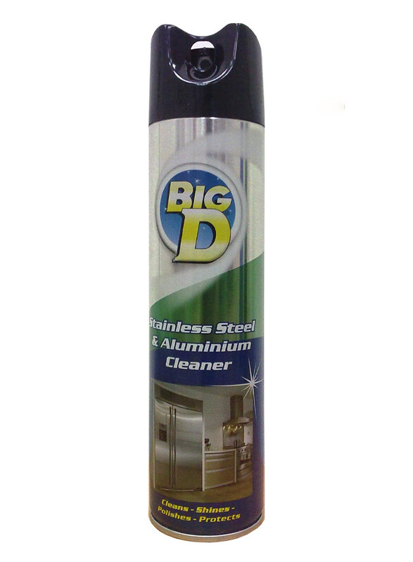 

Big D Stainless Steel & Aluminum Cleaner, 300ml