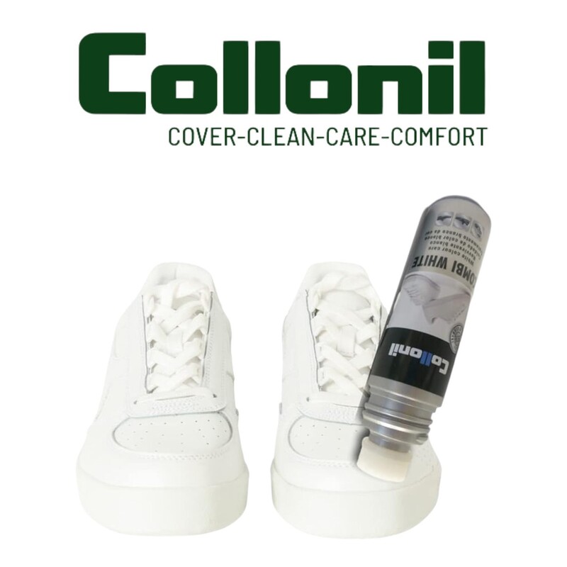 Collonil Classic Combi White 100ml - Premium Color Care for White Shoes