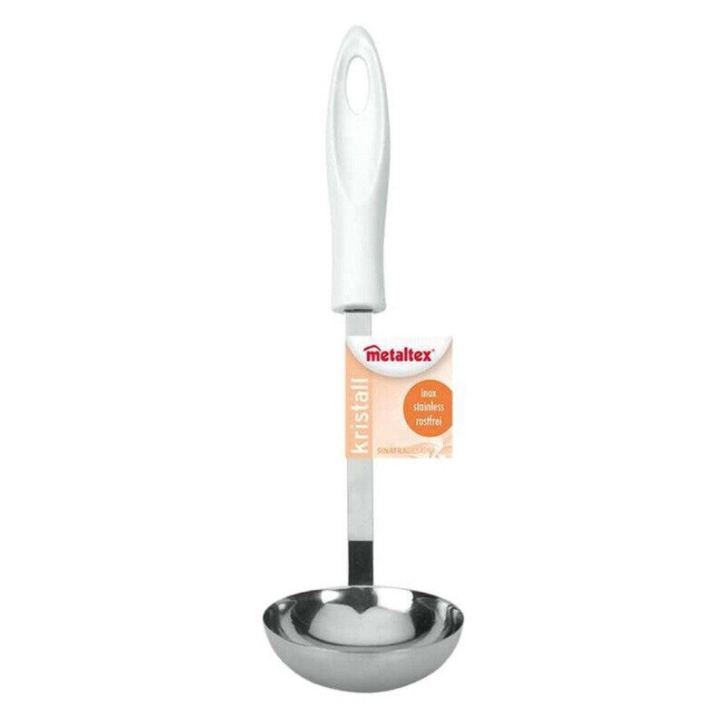 

Metaltex Kristall Soup Ladle 28cm - Elegant and Durable Stainless Steel Ladle
