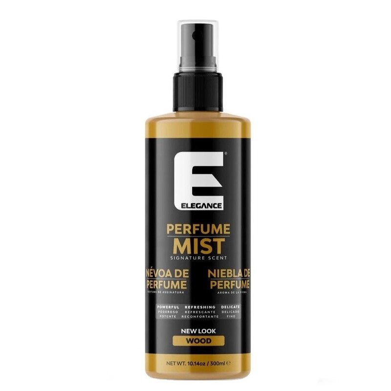 

Elegance E Series Wood Perfume Mist for Men, 300ml - Hydrating & Moisturizing Post-Shave Fragrance