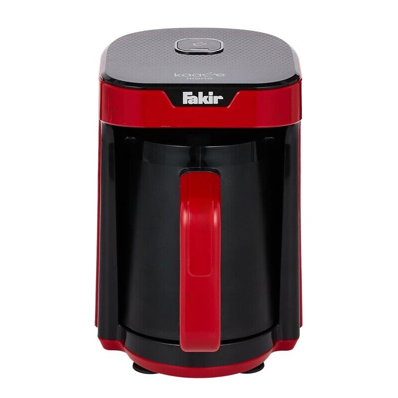 

Fakir Kaave Mono Turkish Coffee Machine - Red, Luminasense Technology, One-Touch Operation