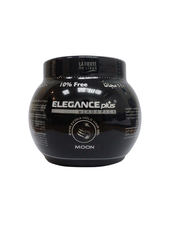 

Elegance Plus Moon 24 Hr Extra Hold Hair Gel for All Hair Types, 1000ml