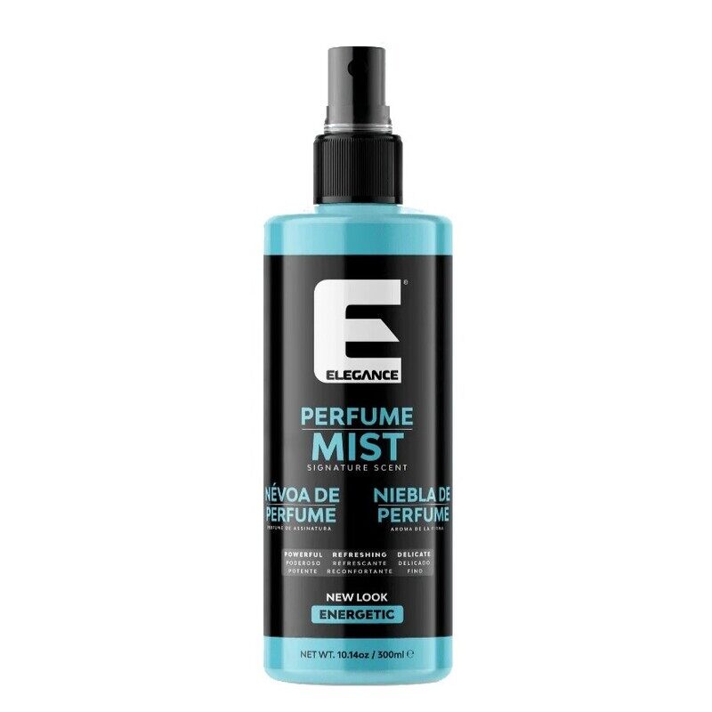 

Elegance E Series Energetic Perfume Mist for Men, 300ml - Hydrating & Moisturizing Post-Shave Fragrance