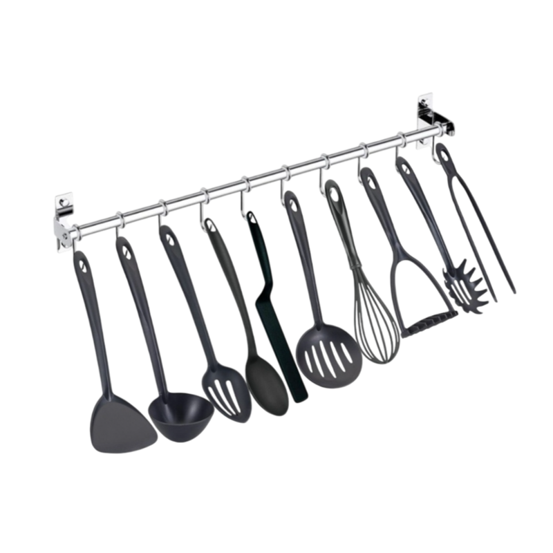 

Metaltex Rapid Nylon Kitchen Tool Set 10-Piece Heat-Resistant Cooking Utensil Pack
