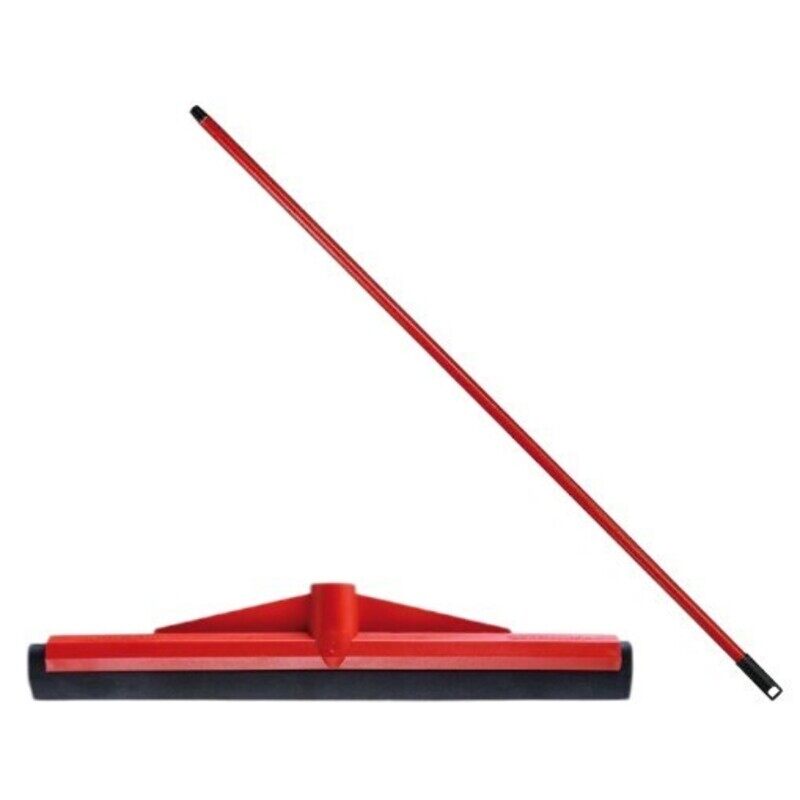 

Tonkita 33cm Natural Rubber Floor Wiper with 120cm Stick - Effortless Spotless Floors with Superior Adherence and Durability