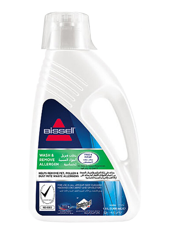 

Bissell Wash & Remove Allergen Cleaning Formula, 1500ml