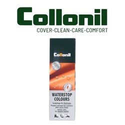 Collonil Waterstop Colours Tube - Mahogany 75ml - Nourishing & Waterproofing Leather Cream