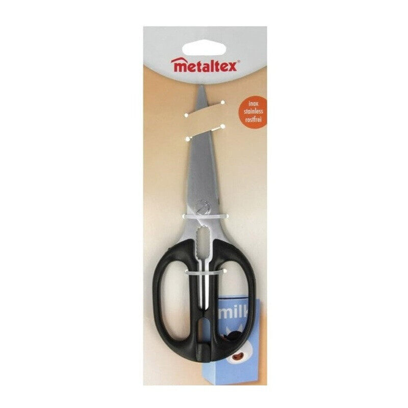 

Metaltex Elegant Kitchen Scissors 21cm - High-Quality Precision Cutting Tool