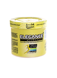 Elegance Triple Action Styling Hair Gel for All Hair Types, Yellow, 500ml